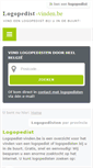 Mobile Screenshot of logopedist-vinden.be